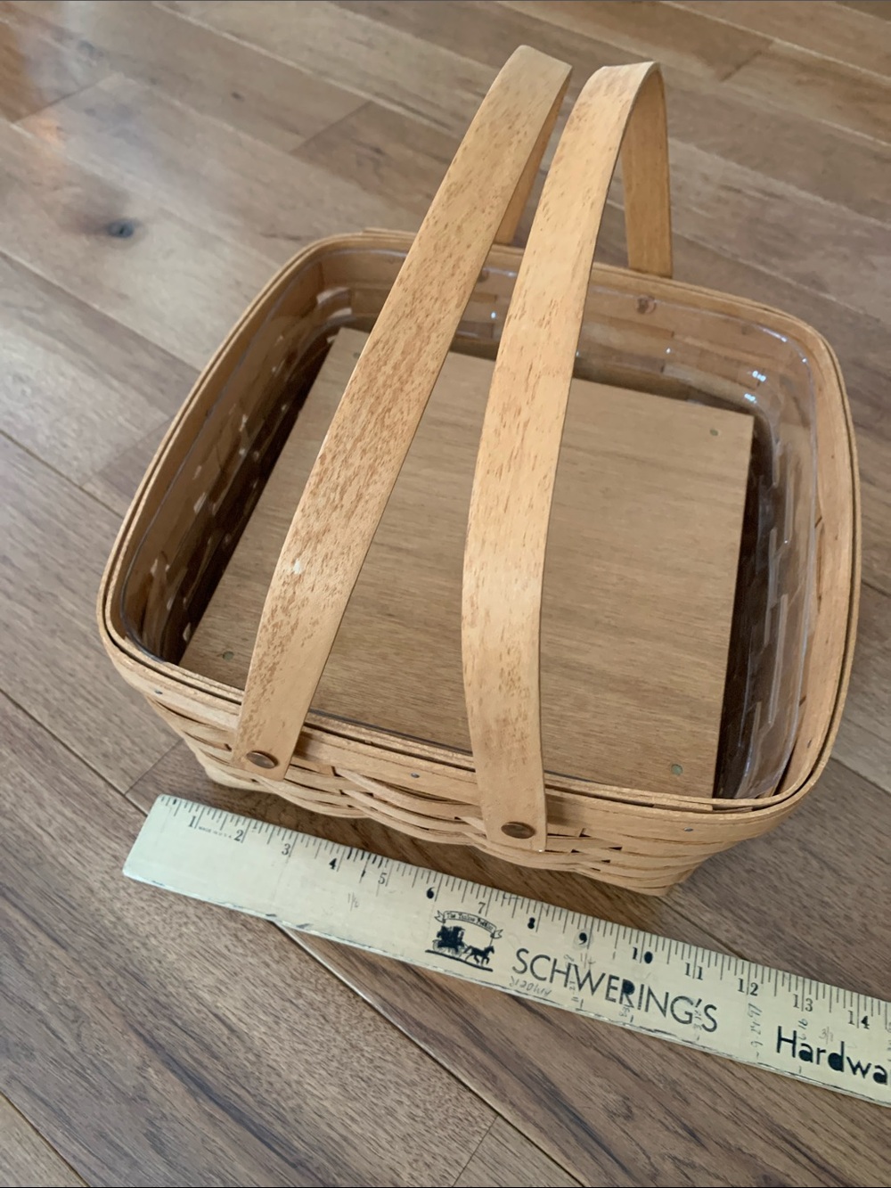 Longaberger Double Pie Carrier Basket